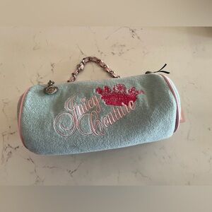 New Juicy Couture Mini Barrel Bag Blue/pink